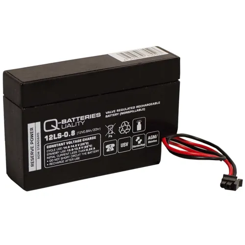 Q-Batteries 12LS-0.8 Rolladen Akku Heim & Haus 12V 0,8Ah von Quality Batteries