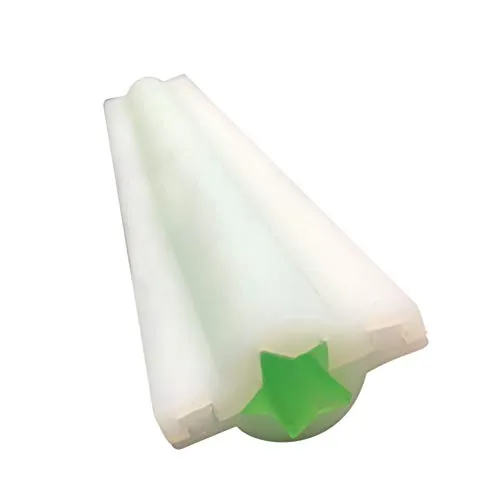 Silikonform in Sternform, für Seife, handgefertigt, für Kerzen, Schokolade, Kuchen, Mousse, Brot, Backwerkzeug (Stern)