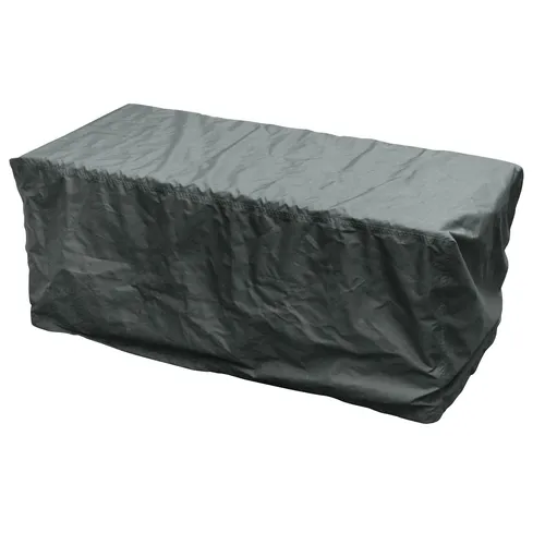 Schutzhülle für Kissenbox 126x55x51cm Kissenboxschutzhülle grau wasserabweisend