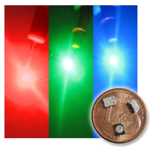 world-trading-net - 20x SMD LED PLCC-2 3528 FULLCOLOR RGB 3-Chip