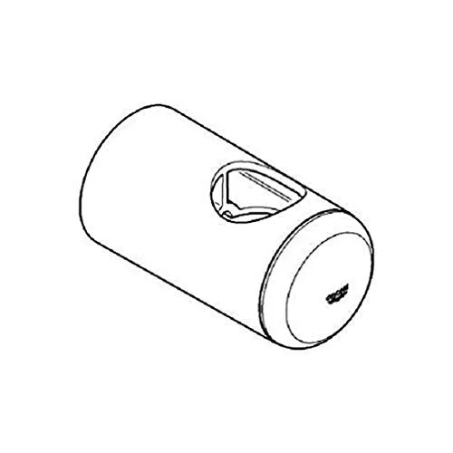 Grohe Brausestangenhalter 45362 für Relexa Brausestange 600mm - Ersatzteil von Grohe, sorgt für sichere Befestigung und Langlebigkeit Ihrer Brausestange.