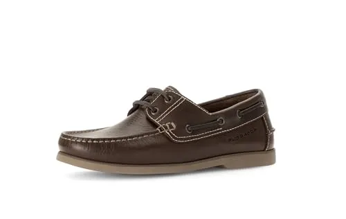 Pius Gabor Herren Mokassins, Männer Slipper,schluepfschuhe,College Schuhe,Businessschuhe,Slip-ons,Halbschuhe,Slides,Loafer,Mocca,43 EU / 9 UK