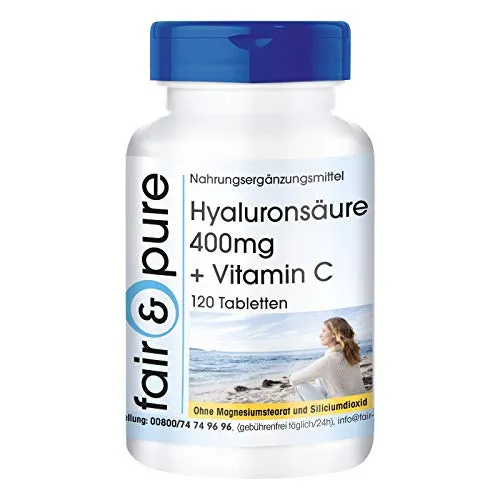 Fair & Pure® Hyaluronsäure-Tabletten 400mg mit Vitamin C von Fair & Pure