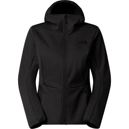 The North Face Womens Quest Highloft Soft Shell Jacket - Funktionsjacken für Damen, winddicht und ideal für Wanderungen bei stürmischem Wetter, mit praktischen RV-Seitentaschen und elastischen Einfassungen für optimalen Komfort.