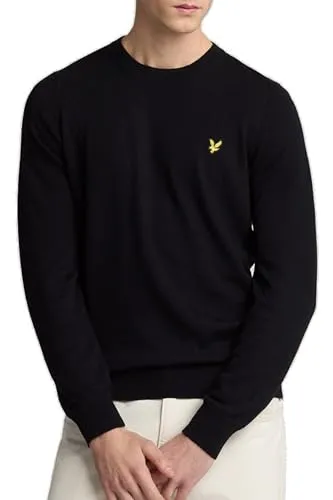 Lyle & Scott Herren Strickpullover – Merinowolle | Weich & Angenehm | XS-XXL