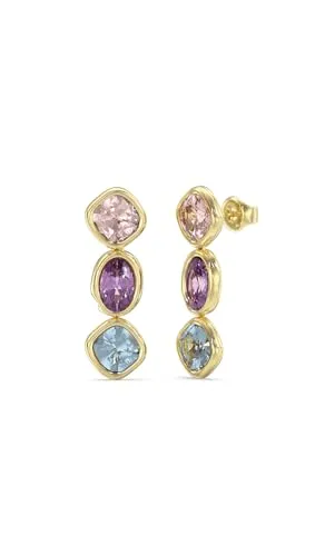 Guess Damen-Ohrringe Ohrhänger Mehrfarbig Goldfarben JUBE05312JWYGMCT/U