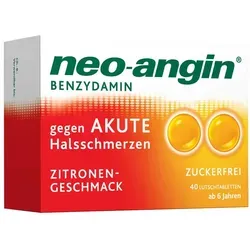 Neo-angin Benzydamin Lutschtabletten Zitrone von Klosterfrau