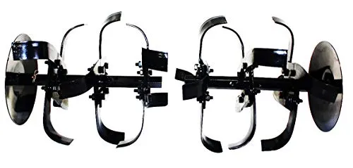 bricoferr ptmt038 – 1juego-Erdbeere mit 24 Klingen (Achse Innensechskant 23 mm, Aperos Motorhacke)