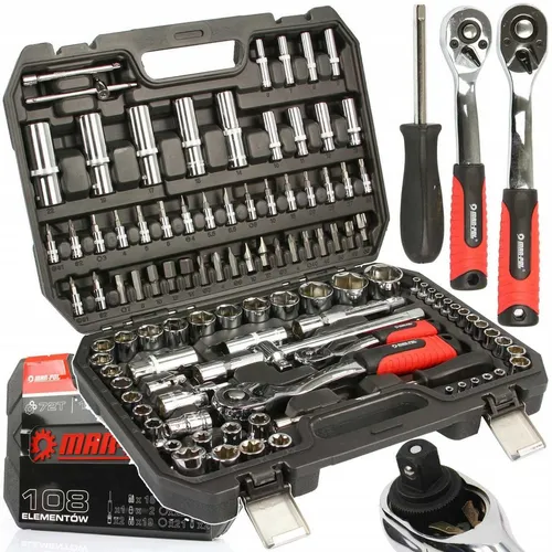 Steckschlüsselsatz 108-teilig MAR-POL CrV M58222