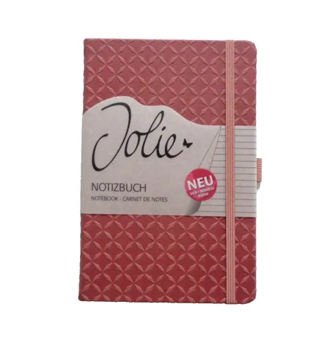 sigel Notizbuch Jolie Flair Kunstleder A6 liniert rostbraun