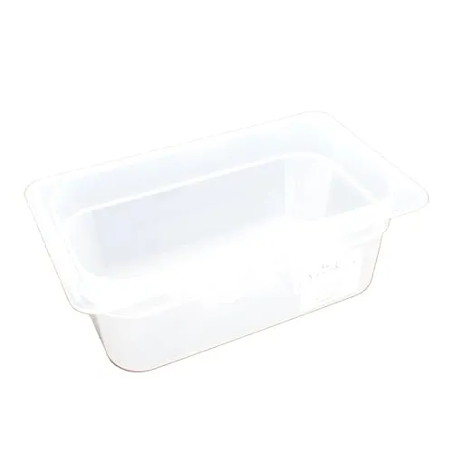 GVK ECO 1 Stück GN-Behälter 1/4 100 mm aus Polypropylen Transparent Gastronormbehälter