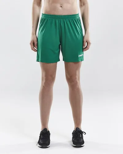 Craft Sporthose (Short) Squad Solid - ohne Innenshort, elastisches Material - grün Damen, Größe: XXL
