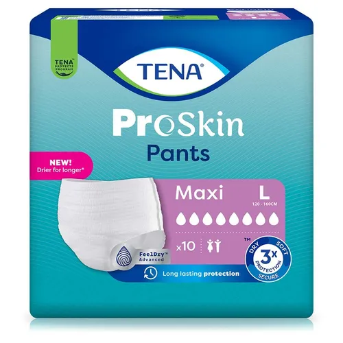 TENA ProSkin Pants Maxi L, 10 Stück