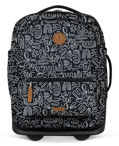 CABAIA Trolleyset Essentials Trolley, 2 Rollen - Trolley-Set mit 2 Rollen, ideal für Kurzreisen. Inklusive Rucksackfunktion und praktischer Utensilientasche für maximale Flexibilität und Stil.