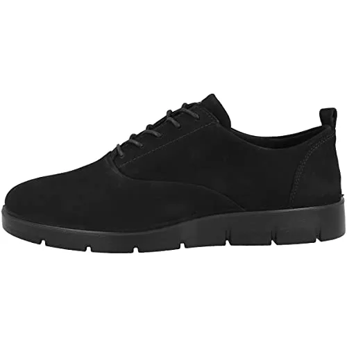 Ecco Damen Bella Sneaker, Black, 38 EU - Damen-Sneaker aus superweichem Nubukleder mit innovativer ECCO FLUIDFORM Technologie für ultimativen Komfort und Flexibilität.