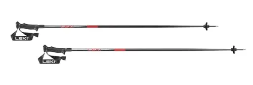 LEKI Hot Shot Skistöcke 120 cm in schwarz von LEKI