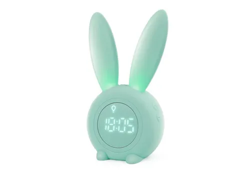 EXTSUD LED Nachtlicht Kinder Lichtwecker Cute Rabbit in grün von EXTSUD