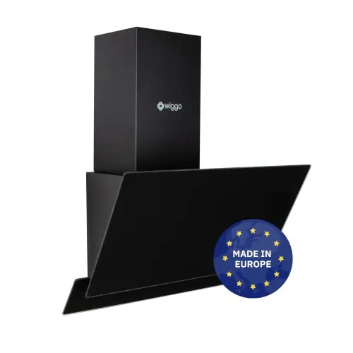 Wiggo Dunstabzugshaube 60cm kopffrei - Dunstabzugshaube mit 300m³/h, LED Touch-Display und 3 Stufen. Dank Eco Double Vented Air Outlet-System sorgt sie für perfekte Absaugung und lange Lebensdauer.