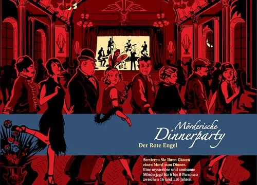 Mörderische Dinnerparty: Der Rote Engel (Spiel) von Blaubart Verlag