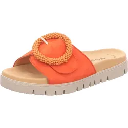 Gabor Pantolette Damen orange 36 - Orange - 36
