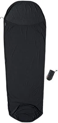 Cocoon Mummy Liner Thermolite Performer Schlafsack-Innenschlafsack - Schwarz - TU - Schlafsäcke, superleicht und komfortabel, ideal für Biwakübernachtungen und erhöht den Schlafkomfort.