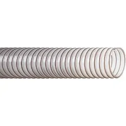 Absaugschlauch PURFLEX/L ID 160mm, 15m - Polyurethan Absaugschlauch für leichte Anwendungen, transparent und flexibel. Ideal für effiziente Absaugtechnik in der Elektroinstallation.