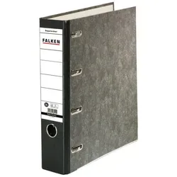 Falken Wolkenmarmor Doppelordner A4 in grau von Falken