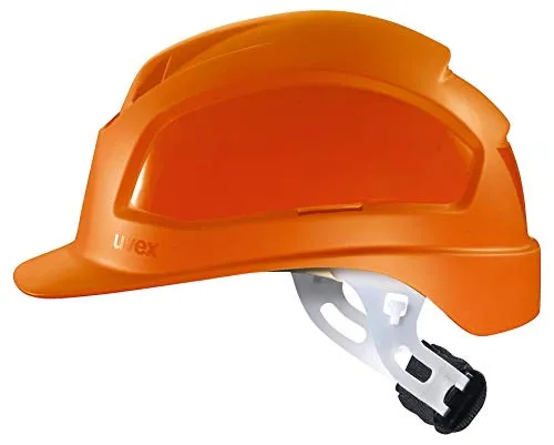 Uvex Pheos E-WR Schutzhelm - Robuster Arbeitshelm für Elektriker, Orange - Schutzhelme - Made in Germany, unbelüftet und mit flexibler Weitenregulierung. Ideal für Elektriker, zugelassen nach EN 397 und EN 50365 (1000 V AC) für optimalen Schutz.
