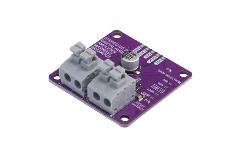 Soldered Stereo I2S Audioverstärker Breakout mit MAX98357A, 2×3 W, Class-D, Click-and-Pop-Schutz