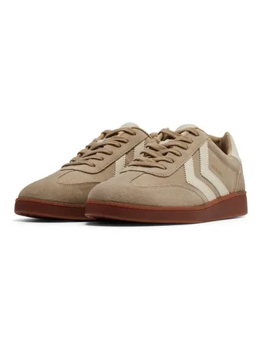 Hummel VM78 CPH SP - Cornstalk - 36 - Hallenschuhe mit Retro-Design, aus hochwertigem Wildleder und Gummisohle für starken Grip. Ideal für Alltag und Sport, mit ortholite® Innensohle für maximalen Komfort.