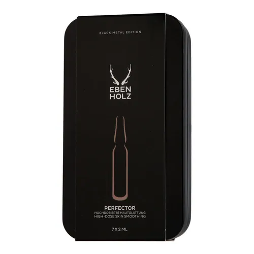Ebenholz Serum Ampulle Perfector (7 x 2 ml) - Anti-Aging Männerpflege, revitalisiert die Haut und ist ein Bestseller unter Herrenpflegeprodukten.