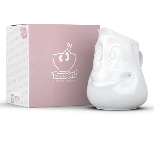 fiftyeight Kännchen Drollig weiß in weiß von FIFTYEIGHT PRODUCTS