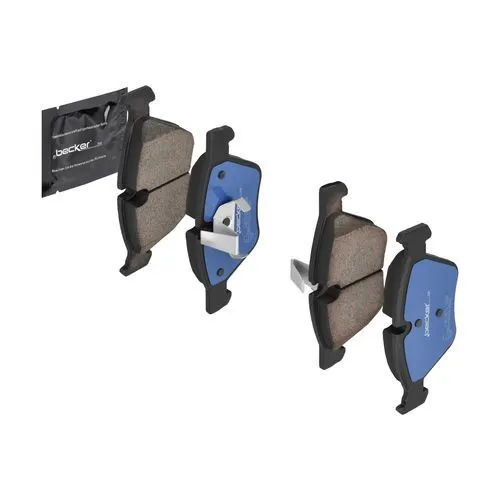F.BECKER_LINE Bremsbeläge Satz Vorne für BMW 5 - Bremsbelagsatz für BMW 5, vorne, inklusive Klapperschutz Clip. Hohe Bremsleistung und Sicherheit für Ihr Fahrzeug, ideal für Wartung und Inspektion.