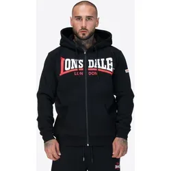 Lonsdale London GARRIGILL Männer Kapuzenjacke schwarz L in schwarz von Lonsdale
