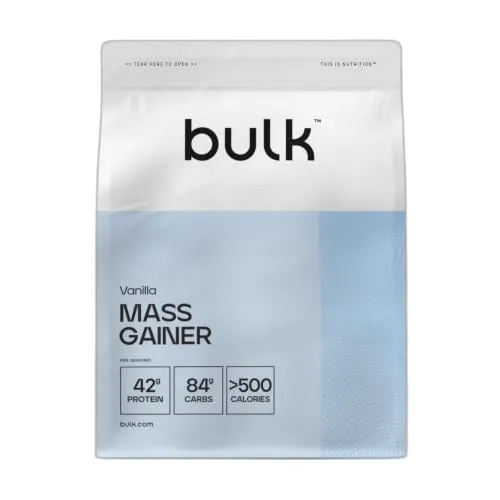 Bulk Komplett-Mass Gainer, Vanille, 1kg