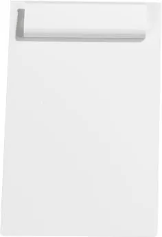 Klemmbrett MAUL, mit Aufhängöse, DIN A5 hoch, B 160 x H 245 mm, Kunststoff, weiß 21027