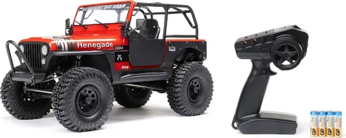 Axial SCX10 III Jeep CJ-7 4x4 RTR – Lizenziertes RC Offroad Modell - RC Crawler mit Allradantrieb, ideal für Offroad-Abenteuer und ausgestattet mit einem kraftvollen Brushed-Motor für maximale Leistung.