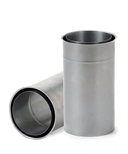 Firefix Ofenrohr FireFix Wandfutter Ø 150 mm, doppelt, verlängert - Aschesauger, robustes Stahlmaterial für hohe Langlebigkeit und optimale Sicherheit bei der Installation.