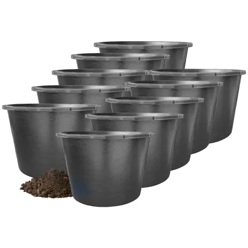 Hossi's Wholesale 10x Mörtelkübel 90l aus Kunststoff