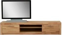 Produktbild TV-Teil Fernseh Tisch Lowboard Rack Kernbuche teilmassiv geölt