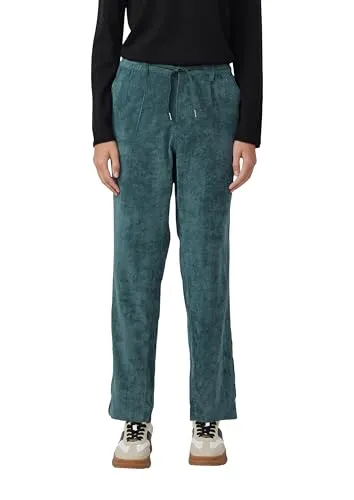 s.Oliver Joggpant Cord in grün von s.Oliver