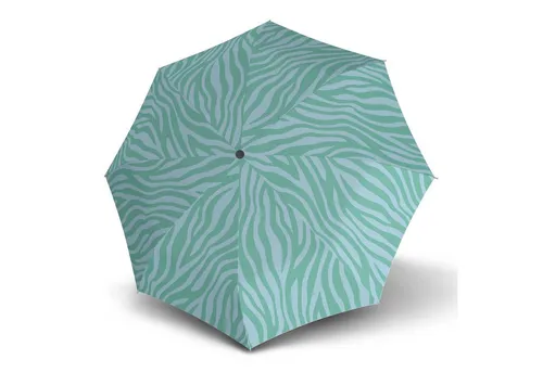 Knirps Taschenschirm A.200 Medium Duomatic Zebra in grün von Knirps®
