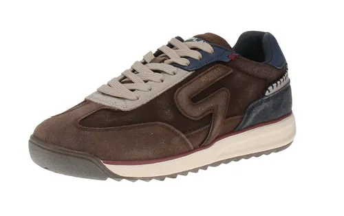 Replay Leder-Sneakers in Hellbraun/Hellblau - Größe 42, Herren - Stylische Replay Leder-Sneakers in Hellbraun/Hellblau. Mit rutschhemmender Laufsohle und verstärkten Kappen bieten sie Komfort und Sicherheit im Alltag.