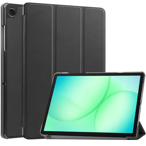 Bizon Case Tab Croc für Galaxy Tab A11 Plus / A9 Plus, Schwarz