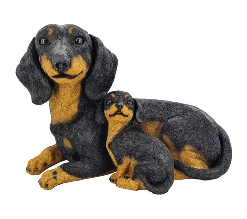 abc HOME Dekofigur Hund, Dackel, 36 cm B