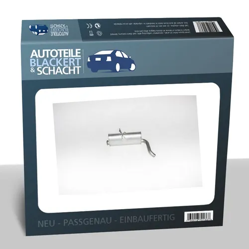 VEGAZ Endschalldämpfer cs162 für Citroën Peugeot