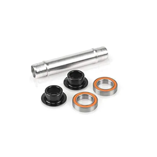 XLC Evo Reparaturkit Achse VR - Zubehör für Laufräder, bestehend aus Achse, Lager und Endkappen - ideal für die schnelle Reparatur von Fahrradachsen.