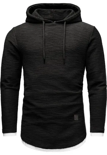 Amaci&Sons Kapuzenpullover PEORIA 2in1 Kapuzenpullover