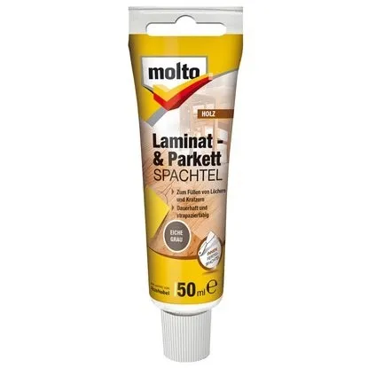 Molto Laminat- & Parkettspachtel Eiche Grau 50 ml