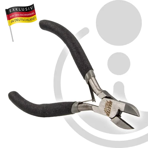 MASTERPROOF PROFESSIONAL Elektronik Seitenschneider 110 mm, mit Rückstellfeder 
